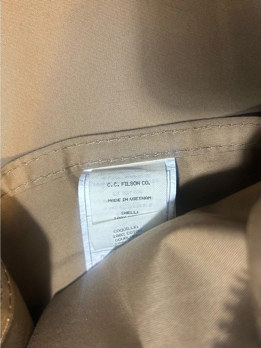 Filson Tin Cloth 24-Hour Briefcase